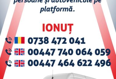 Transport Persoane, Colete Si Masini Romania - Anglia Si Retur