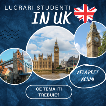 Proiecte, Teme sau Disertatii Pentru Studenții Români din UK