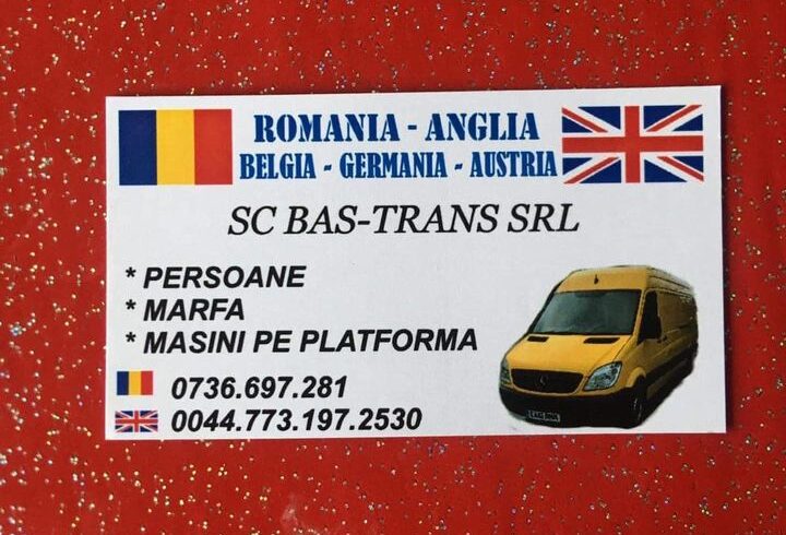 Transport Persoane România-Anglia Și Retur