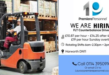 Munca Soferi Motostivuitor Si Muncitori Depozit In Harworth, UK