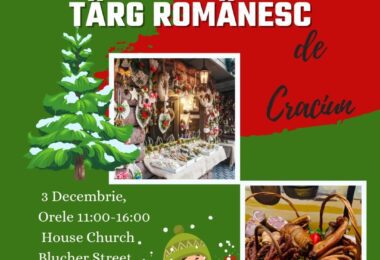 Targ Românesc de Crăciun In Barnsley, UK