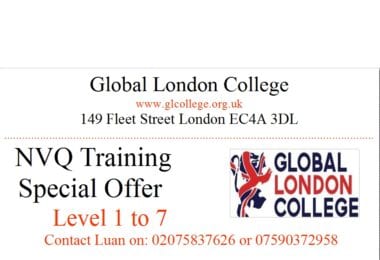 NVQ COURSES LEVEL 2 AT £650 FOR 6 WEEKS