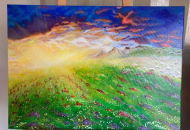 Asfintit de Soare - Tablou Acrilic in Liverpool UK