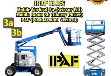 IPAF 3A / 3B Scissor Lift / Cherry Picker