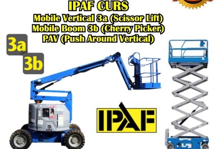 IPAF 3A / 3B Scissor Lift / Cherry Picker