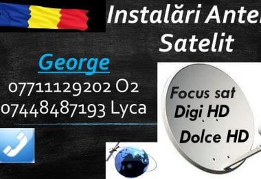 Toata gama de servicii pentru receptionarea programelor romanesti.