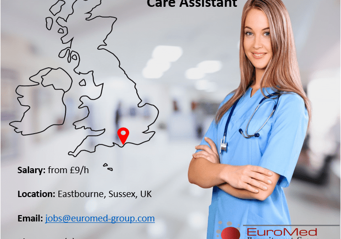 Angajam Care Assistant urgent Eastbourne UK