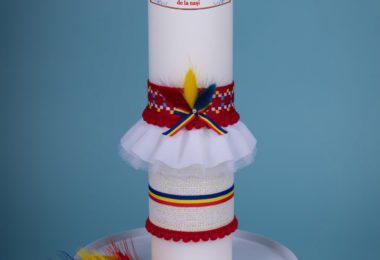 Lumanari Personalizate Botez Oriunde in UK - Amede Bebe Ltd.