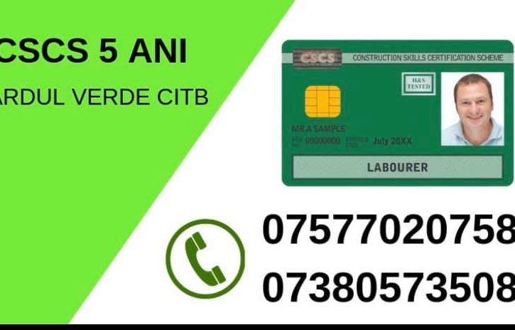 cursuri de calificari in constructii Londra